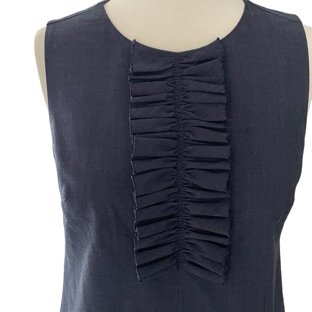 Banana Republic Wool Ruffle Tank Tops Size 2 - Picture 1 of 6
